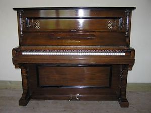 Bluthner Upright Piano Antique Circa 1887