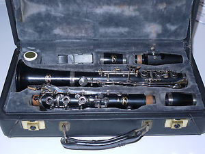 W.Schreiber-D26 B -Klarinette-Holz-Versilbert