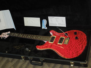 2009 PRS Paul Reed Smith Custom 24 10 Top Bonni Pink + Signed Backplate + Case
