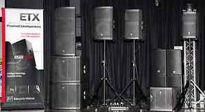 NEW Electro-Voice 12 pcs set Powered Speaker EV ETX-35P 4pcs ETX-15P 2pcs plus