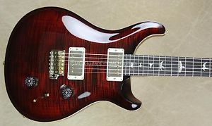 PRS Paul Reed Smith Custom 22 Fire Red Burst 10 Top Flamed Maple Neck Guitar