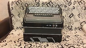 AGAT  Chromatic Button Accordion  120 bass  Casotto Converter Free Bass 5 row