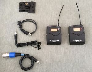 Sennheiser EW 100 G3 Lavalier Wireless Microphone Mic Band G EW100ENG EK SK