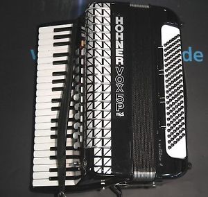 Hohner Vox 5P Midi mit viel Zubehör, Akordeon Atlantik 120 Bass