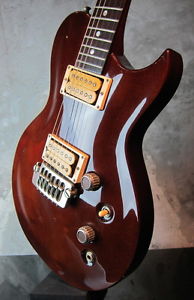 1980s Japan Vintage Aria Pro II PE-600 JB Electric Guitar 6 String w/Gig Bag