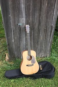 Martin Jr Dreadnought Junior Body Acoustic Guitar Travel Size with Gig Bag