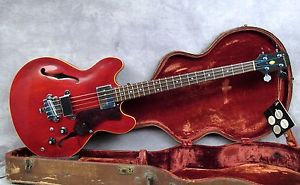 1967 EPIPHONE RIVOLI - CHERRY RED - ANDY BAXTER BASS & GUITARS