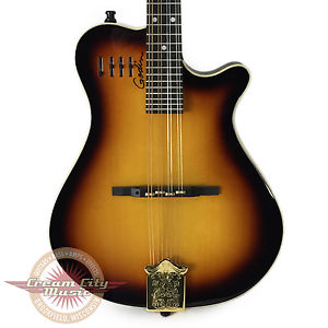 Brand New Godin A8 Acoustic Electric Mandolin in Cognac Burst