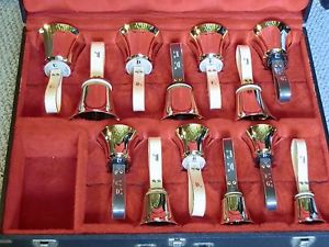 Beautiful Malmark Handbells 13 Bells in Case read description