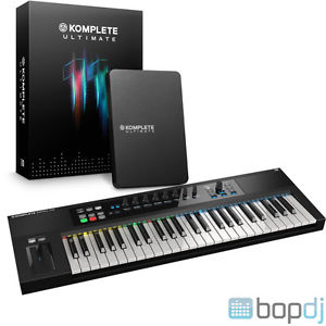 Native Instruments Komplete Kontrol S49 Keyboard & KOMPLETE 11 ULTIMATE Bundle