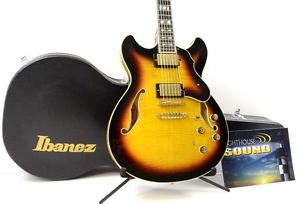 Ibanez Artstar AS-153 Semi-Hollowbody Electric Guitar - Sunburst w/ OHSC AS153