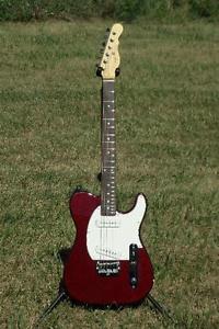 G&L USA ASAT Special Ruby Red Metallic Original Leo Fender Spec Body -Case #8168