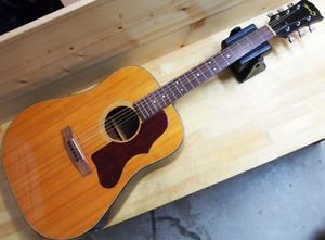 SUZUKI ThreeS GW-15 Natural w/hard case Free shipping Guiter From JAPAN #P101