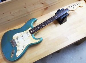 nicoichi NST Green w/soft case Free shipping Guiter Bass From JAPAN #P109