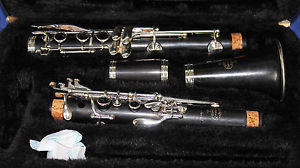 BUFFET CRAMPON E11/ C13 INTERNATIONAL WOOD CLARINET MADE IN GERMANY w/ NEW CASE