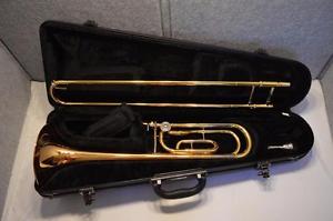 YAMAHA YSL-448G INTERMEDIATE TROMBONE - EXCELLENT PLAYING & COSMETIC CONDITION