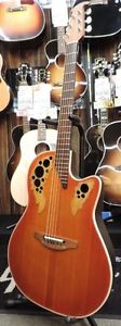 Ovation 6868 Elite Standard Natural w/hard case F/S Guitar Bass from Japan #E768