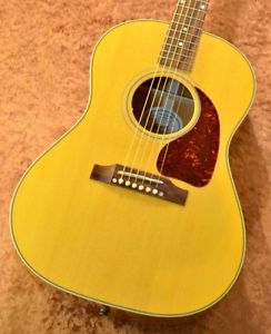Gibson LG-2 American Eagle Natural w/hard case F/S Guitar from Japan  #E780