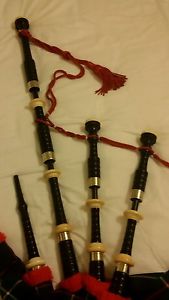 Vintage Highland bagpipes Hendersons