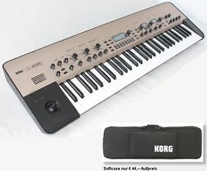 KORG KING_Analog Modeling Synthesizer PRO KingKORG_61 Keys_Röhre_7kg_OVP_Retoure