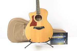 Taylor Left Handed 114CE Grand Auditorium Acoustic Electric Guitar w/ Gig Bag