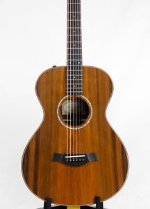 2014 Taylor Grand Concert Custom 12 Fret Sinker Redwood Figured Walnut Guitar