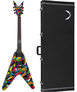 Dean Guitars Michael Schenker Kaleidoscope V Electric Guitar with Hardshell Case