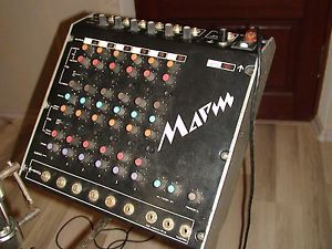 MARSH UDS SYNTHESIZER+ 5 PADS + BD PEDAL - ELECTRONIC DRUMS SOVIET USSR VINTAGE