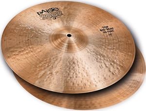 Paiste 2002 Black Big Beat 16in Hi-Hats