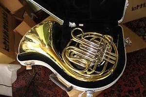 Holton Model H-378 Yellow Brass Double French Horn MINT QuinnTheEskimo