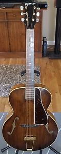1940 Kalamazoo KGN-32 Oriole Archtop F hole Acoustic Guitar