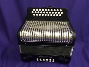 HOHNER PANTHER 3 ROW BUTTON ACCORDION "NEW"