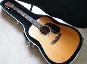 Martin D-18 2010 Natural w/hard case Free shipping Guiter From JAPAN #P112