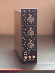 API 550a 500 Series Equalizer