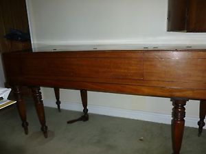 A WILLIAM 1V MAHOGANY SQUARE PIANO BY JOHN BROADWOOD & SONS LONDON