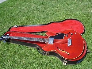 1967 Gibson EB-2 EB-2C Vintage Bass Guitar Cherry Red
