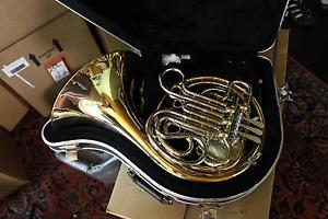Holton H176 Merker-Matic Professional Double French Horn Rose Brass MINT QuinnTh