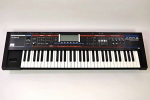 Roland JUNO-G Synthesizer Keyboard Used w / Soft case