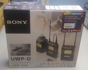 Sony UWP-D16 wireless Microphone package