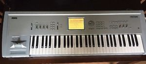 Korg Triton 61 with EXB-PCM01 Piano/Keys Pro Studio Synthesizer