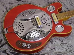 1968 Mosrite D-100 Dobro Red Resonator guitar Free Shipping