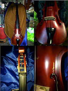 Contrabbasso Arrow INTROVABILE con custodia, archetto e con corde nuove!