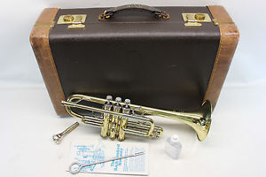 Bach Stradivarius 304 Eb (flat) PRO Trumpet Professional W Hard Case & more