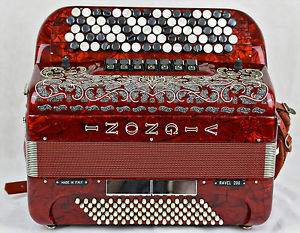 Vignoni Ravel 200 Accordion - 5 Row C-System With MIDI & Mics - Free OMB3 Module
