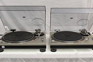 Pair of Technics SL-1200-MK2-A DJ Turntables (MKII)