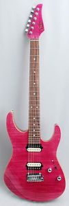 Suhr Guitars Modern Pro 510 HH Magenta Pink Stain Pau Ferro Used Guitar From JP