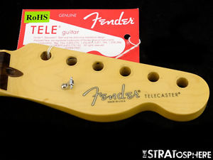 Fender American CHANNEL BOUND Telecaster NECK Tele USA Compound Radius Rosewood