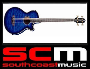 RRP $1100* 4 STRING BA550 EQ ACOUSTIC ELECTRIC BASS GUITAR by CRAFTER w WARRANTY