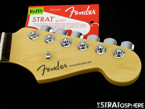 2016 Fender American ELITE Stratocaster Strat NECK & LOCKING TUNERS USA Rosewood