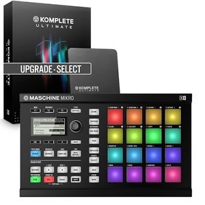 Native Instruments Maschine Mikro MK2 (Black) & Komplete 11 Ultimate UPG Select